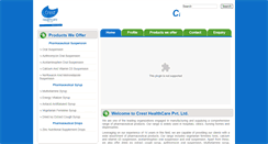 Desktop Screenshot of cresthealthcare.net